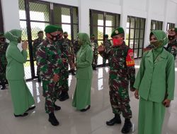 7 Orang Prajurit TNI Kodim 1427/Pky Naik Pangkat, Dandim Tekankan Ini Bukanlah Hadiah Melainkan Prestasi