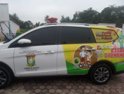 Pemdes Binuang Menerima Bantuan Mobil Ambulance dari Pemkab Kampar