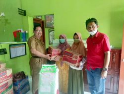 Prihatin Dengan Korban Gempa, UPT SPF SD Negeri Kip Maccini Makassar, Serahkan Bantuan