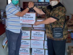 UPT SPF SDI Bert Bara – Baraya II Makassar, Menyalurkan Bantuan Bencana Sulbar