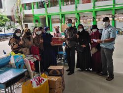 Misi Kemanusiaan UPT SPF SMPN 6 Makassar Salurkan Bantuan untuk Korban Gempa Di Sulbar