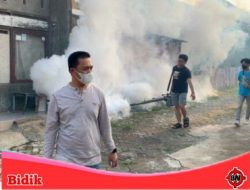 Dewan Makassar Kasrudi Laksanakan Kegiatan Fogging Ditiga Titik