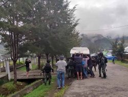 Personel Yonko 469 Kopasgat, kontak tembak dengan KKB di Bandara Aminggaru Ilaga