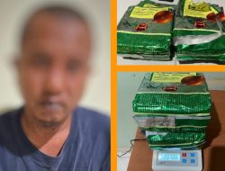 Ditresnakoba Polda Sulsel Berhasil Mengungkap 2 Kg Shabu yang dikemas dalam Bungkus Teh