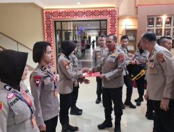 Kapolda Sultra Beri Penghargaan Kepada 12 Personel Raih Juara Umum Beladiri Polri 2022