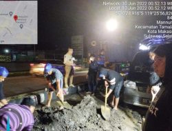 Dirut PDAM Tinjau Lokasi Pekerjaan Pipa Bocor Di Alauddin
