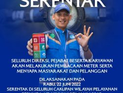 Antisipasi Pengaduan, Direksi PDAM Makassar Akan Lakukan Pembacaan Meter Secara Serentak