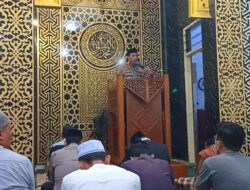 Kapolsek Makassar Lakukan Safari Jum’at Ke Masjid Al-Hijrah, Berikut Himbauannya