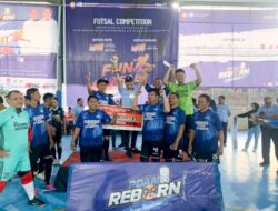 Tim PDAM Sapu Bersih Juara Turnamen Futsal HUT ke 98 PDAM Antar SKPD
