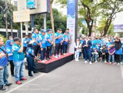 Wali Kota Makassar Lepas Peserta Famwalk HUT ke -98 Perumda Air Minum Kota Makassar