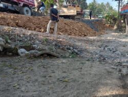 Jalan Amblas di Desa Kampale Terputus, Bupati Sidrap Respon Cepat Keluhan Masyarakat ; LSM GMBI Beri Apresiasi