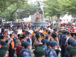 Wali Kota Makassar Apresiasi TNI/POLRI Sukseskan Upacara HUT RI ke-77 di Pantai Losari
