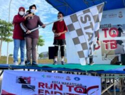 Run To End TB di CPI, Indira Jusuf Ismail Yakin Pemkot Makassar Capai Target Eliminasi TB 2030