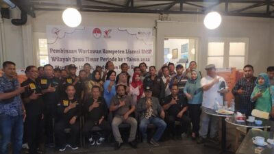 LSP Pers Indonesia Gelar Pembinaan Profesi Wartawan Kompeten Sekaligus Pembentukan Pengurus Pusat Wakomindo