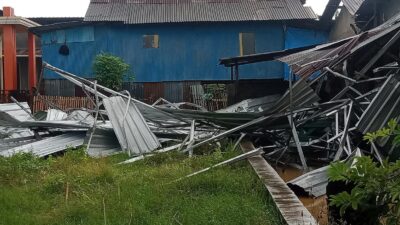 Angin Puting Beliung Kembali Hantam Desa Tamalate, LSM GMBI Sulsel Meminta Pemkab Takalar Cepat Tanggap dan Beri Bantuan Tepat Guna