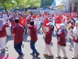 Semarakkan HUT RI ke 78, Bapenda Makassar Gelar Fun Sport Day