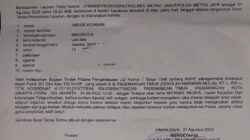 “Joshua Army Sumlang. SH” Team Hukum LSM GMBI Distrik Jakarta Utara, Laporkan Tindak Pidana Penganiayaan Siswa SMK Harapan Mulya