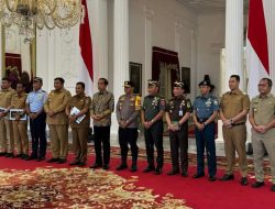 Walikota Makassar bersama Pj Gubernur dan Forkopimda Sulsel Bertemu Presiden Jokowi Bahas Pembangunan di Kota Makassar