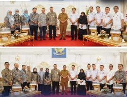 Kepala Balai Kementerian PUPR Se-Sulawesi Selatan Silaturrahmi dan Koordinasi dengan Pj Gubernur Sulsel