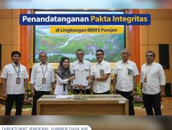 Penandatanganan Pakta Integritas BBWS Pompengan Jeneberang: Wujud Komitmen Menuju Zona Integritas