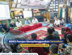 BBWS Pompengan Jeneberang Menyelenggarakan Sarasehan Komunitas Peduli Sungai Tahun 2024