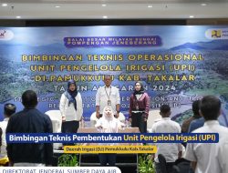 BBWS Pompengan Jeneberang Gelar Bimtek Pembentukan Unit Pengelola Irigasi D.I. Pamukkulu di Kabupaten Takalar