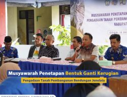 BBWS Pompengan Jeneberang Gelar Musyawarah Penetapan Ganti Kerugian Bendungan Jenelata
