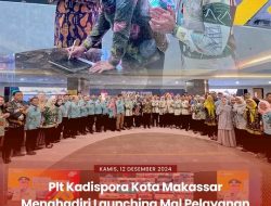 Plt Kepala Dispora Kota Makassar Hadiri Peresmian MPP ‘Sombere and Smart’ oleh Menteri PAN-RB
