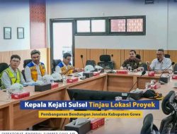 Kepala Kejati Sulsel Tinjau Lokasi Proyek Bendungan Jenelata