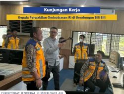 Kunjungan Ombudsman RI Perwakilan Sulawesi Selatan di Bendungan Bili-Bili