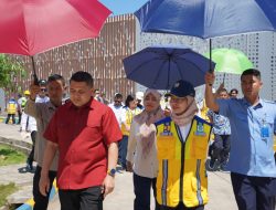 Dorong Penguatan Sanitasi, Wali Kota Makassar Dampingi Dirjen PUPR Tinjau IPAL Losari